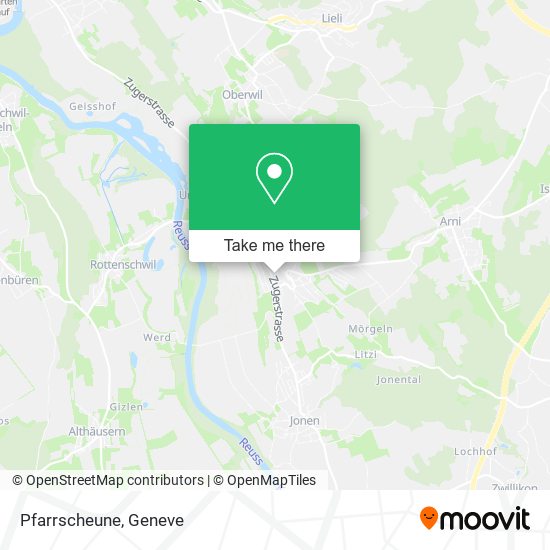 Pfarrscheune map