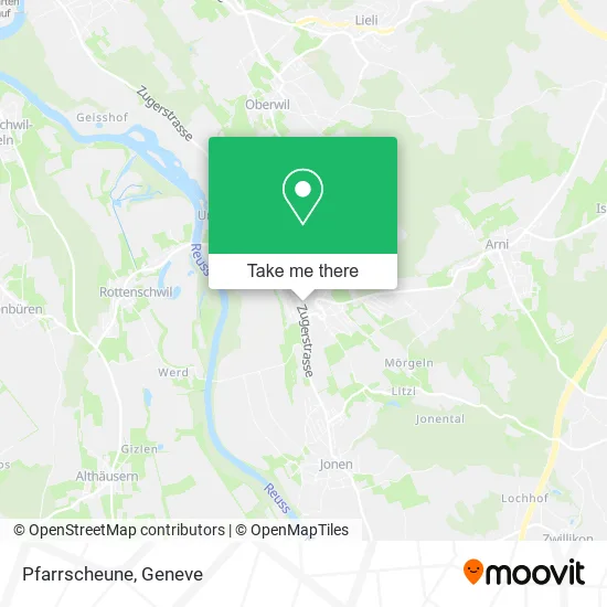 Pfarrscheune map