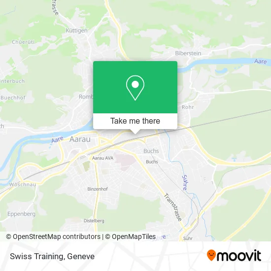 Swiss Training map