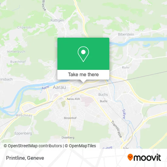 Printline map