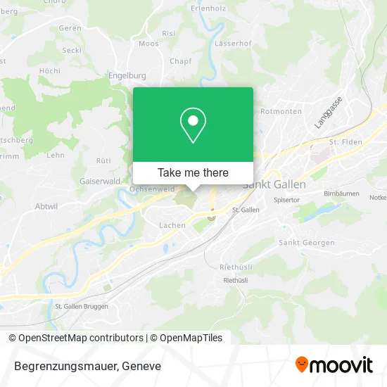 Begrenzungsmauer map