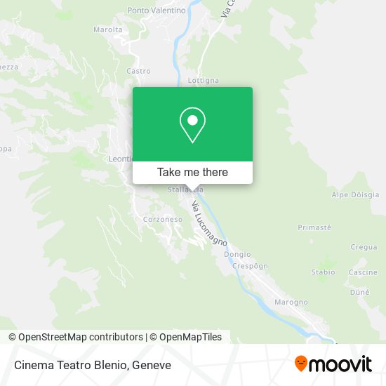 Cinema Teatro Blenio map