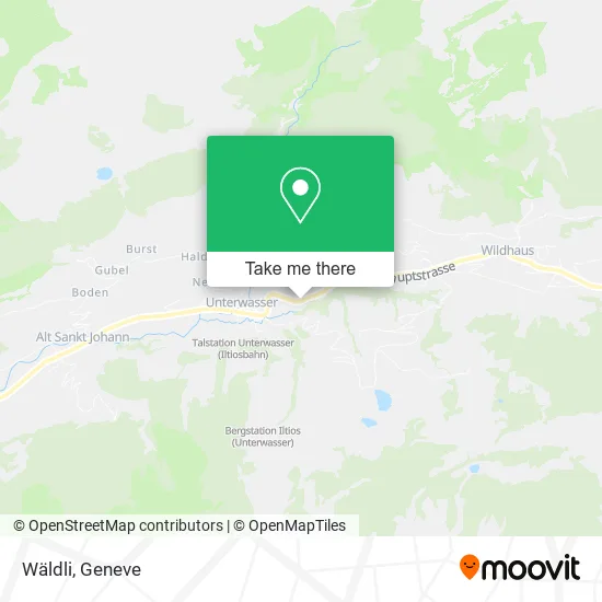 Wäldli plan