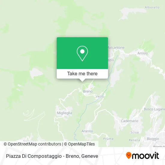 Piazza Di Compostaggio - Breno map