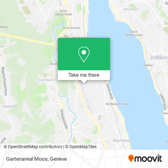 Gartenareal Moos map