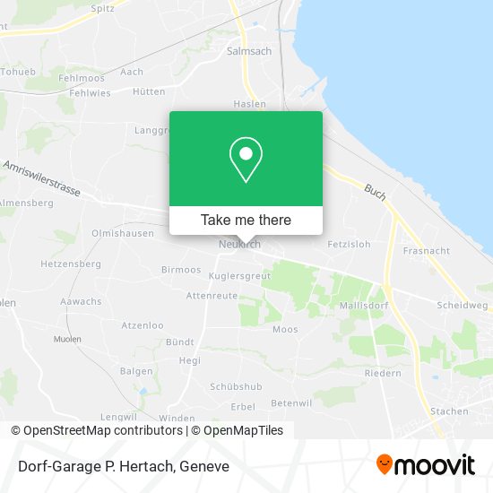 Dorf-Garage P. Hertach map