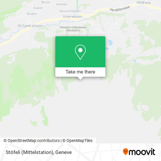 Stöfeli (Mittelstation) map