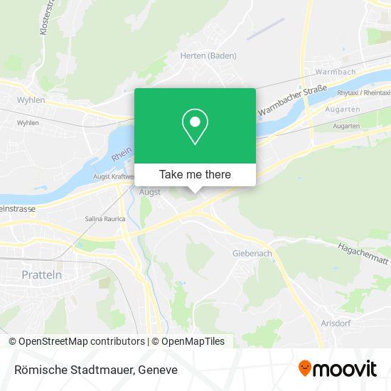 Römische Stadtmauer map