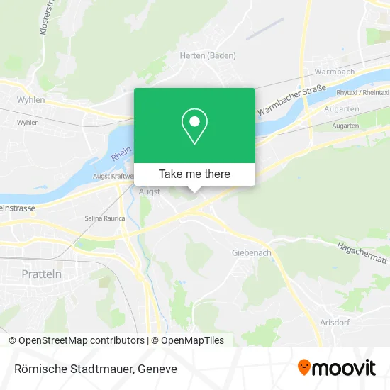 Römische Stadtmauer map