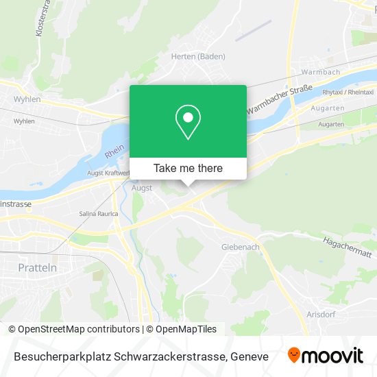 Besucherparkplatz Schwarzackerstrasse map