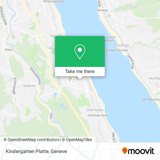 Kindergarten Platte map
