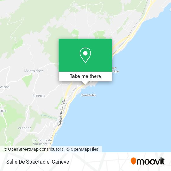 Salle De Spectacle map