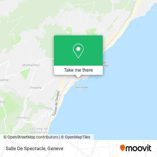 Salle De Spectacle map