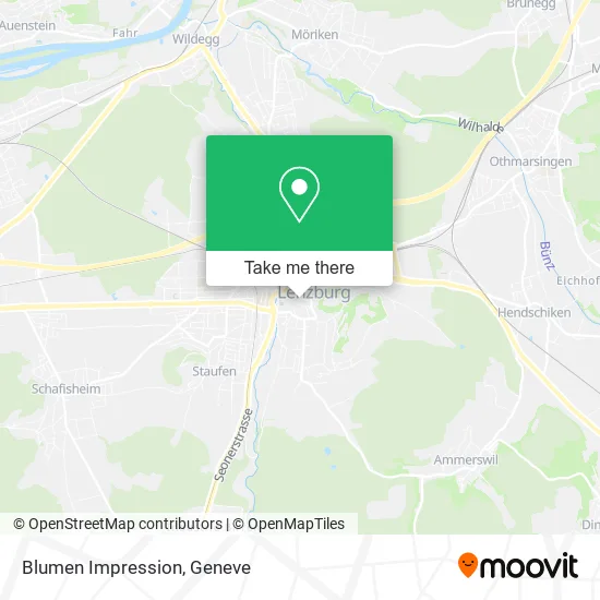 Blumen Impression map