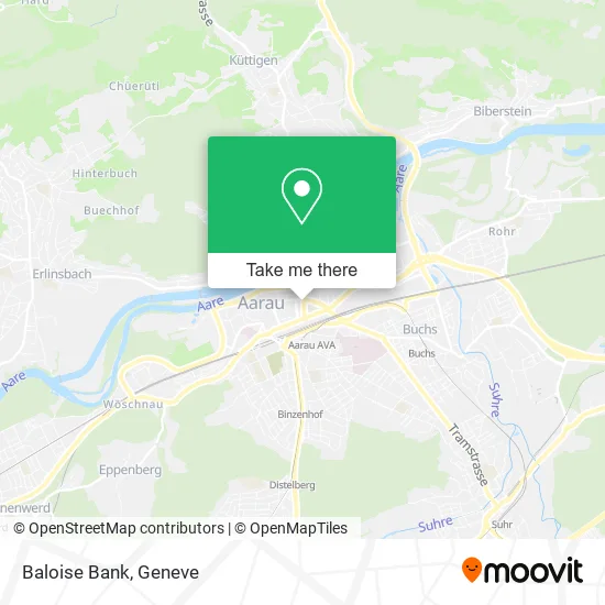 Baloise Bank map