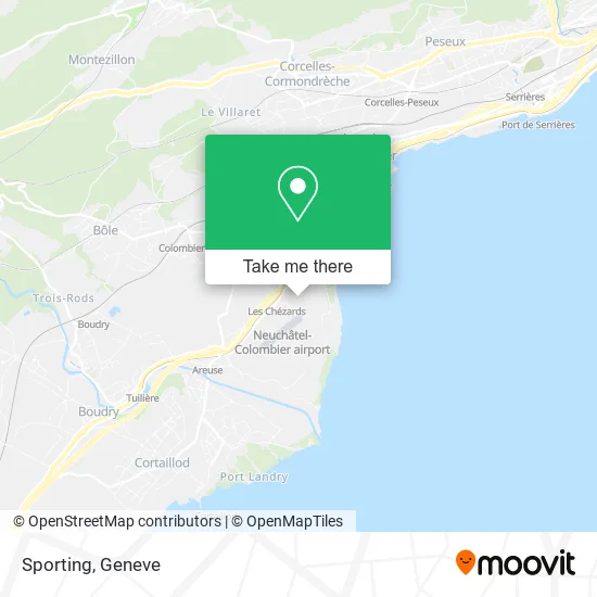 Sporting map