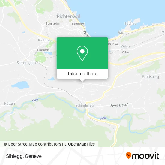 Sihlegg map