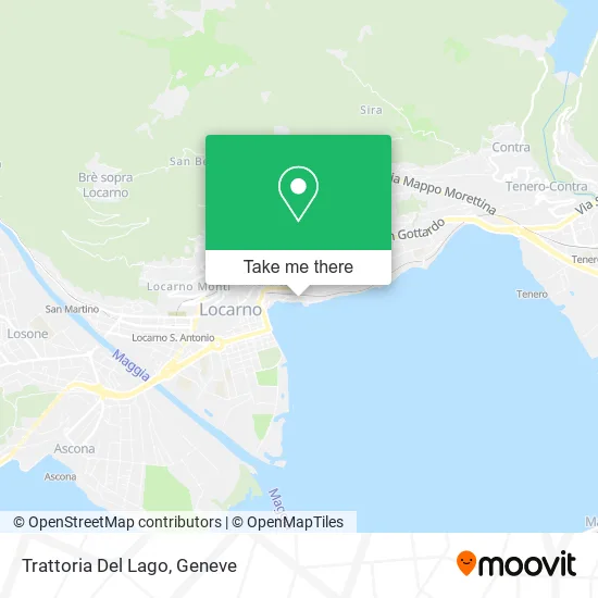 Trattoria Del Lago map