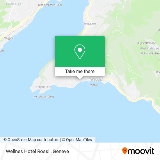 Wellnes Hotel Rössli map