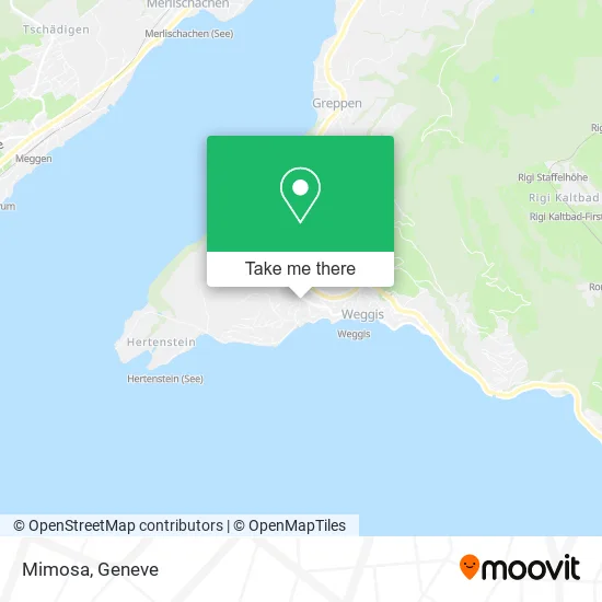 Mimosa map