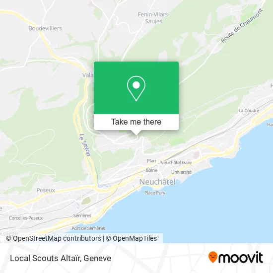 Local Scouts Altaïr plan