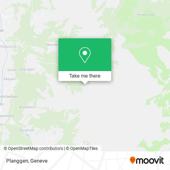 Planggen map
