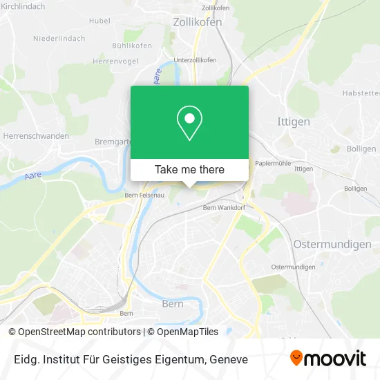 Eidg. Institut Für Geistiges Eigentum map