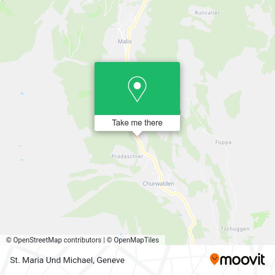 St. Maria Und Michael map
