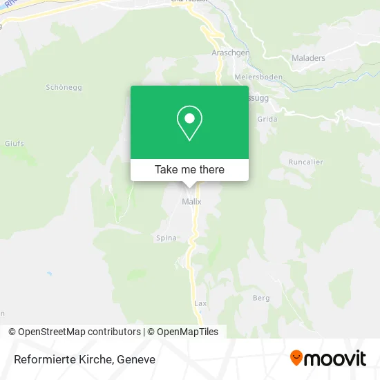 Reformierte Kirche map