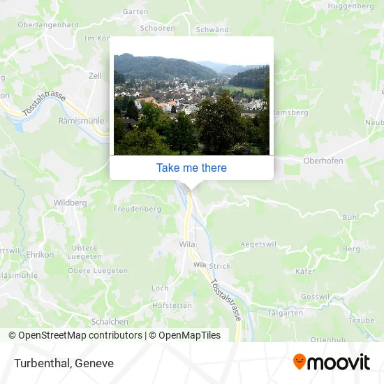 Turbenthal map