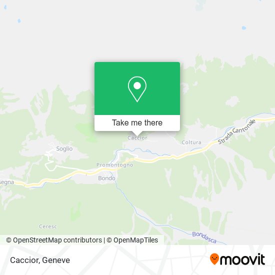 Caccior map