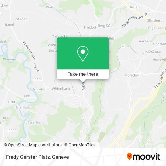Fredy Gerster Platz map