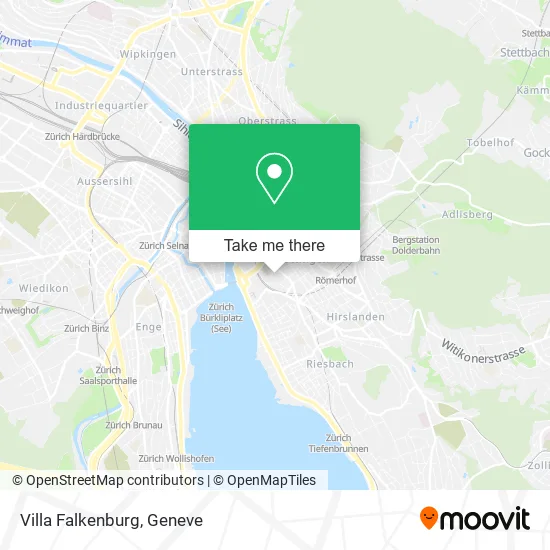 Villa Falkenburg map