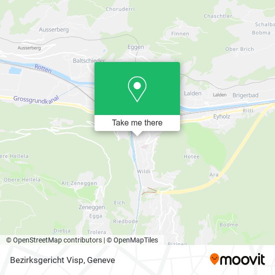 Bezirksgericht Visp map