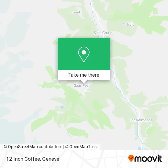 12 Inch Coffee map