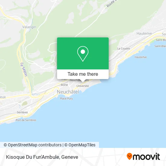 Kisoque Du Fun'Ambule map