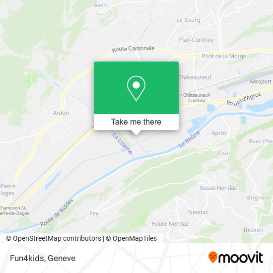 Fun4kids map