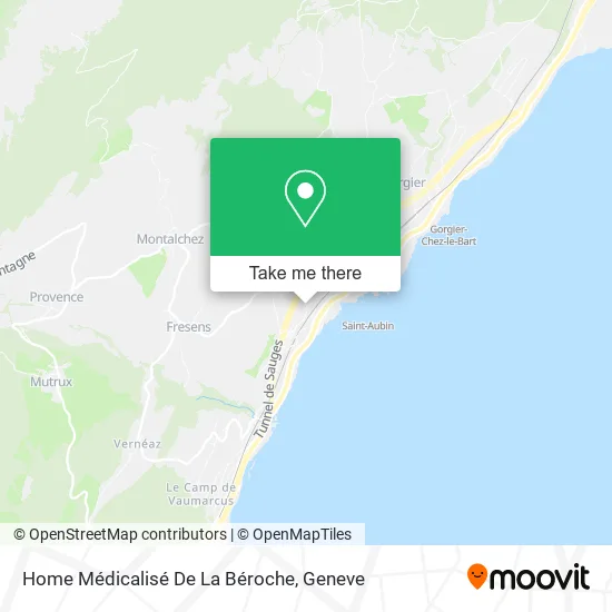 Home Médicalisé De La Béroche map
