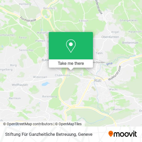 Stiftung Für Ganzheitliche Betreuung map