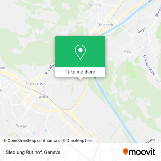 Siedlung Rütihof map