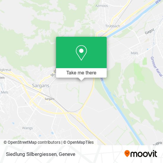 Siedlung Silbergiessen map