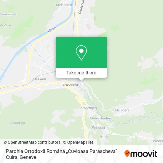 Parohia Ortodoxă Română „Cuvioasa Parascheva” Cuira map