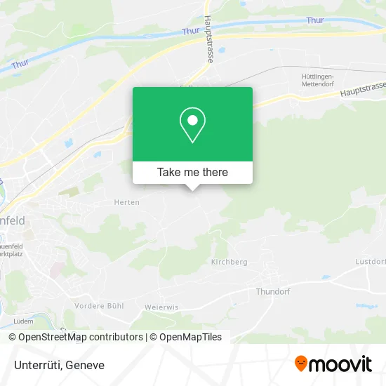 Unterrüti map