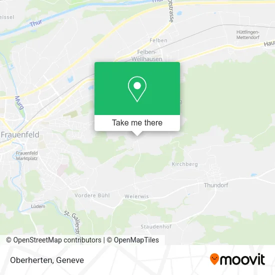 Oberherten map