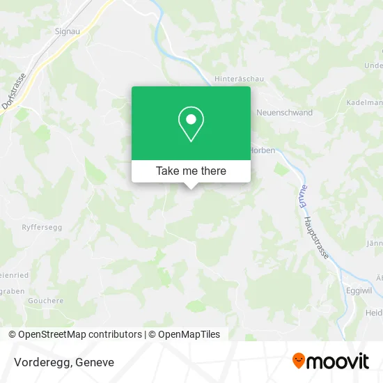 Vorderegg map