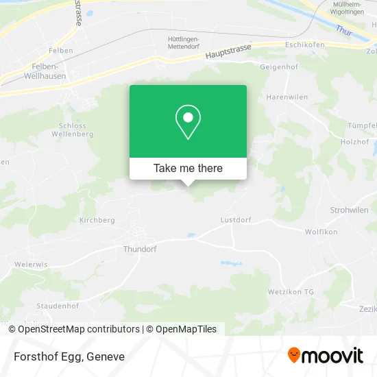 Forsthof Egg map