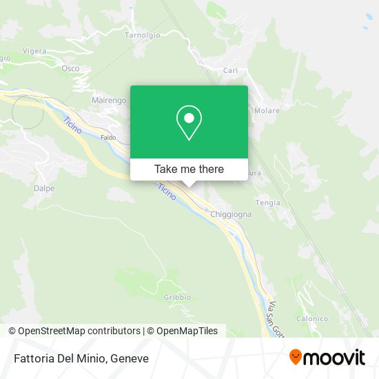 Fattoria Del Minio map