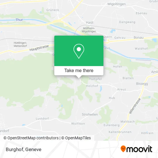 Burghof map
