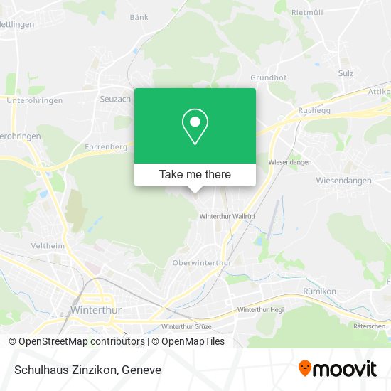 Schulhaus Zinzikon map