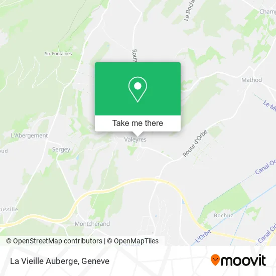 La Vieille Auberge map